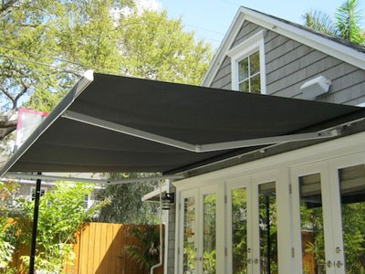Motorized awnings